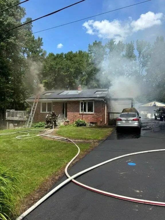 House Fire in Joppa Results in Hospitalization and Major Property Loss House Fire in Joppa Results in Hospitalization and Major Property Loss