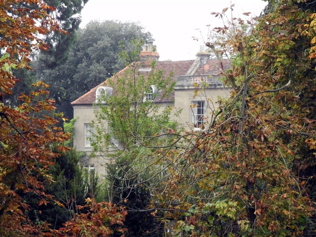 The property belonging to George and Amal Clooney on the banks of the river Thames, in Sonning, UK