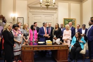 Governor Carney signs the FY 2025 budget bills.