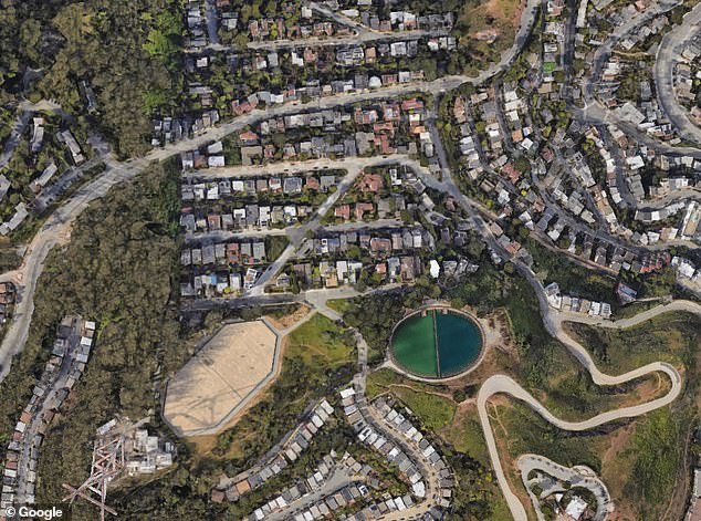 It sees insurers use aerial imagery garnered from satellites and drones to make decisions, in lieu of the human inspectors who once perused properties. Seen here, another aerial view of the neighborhood