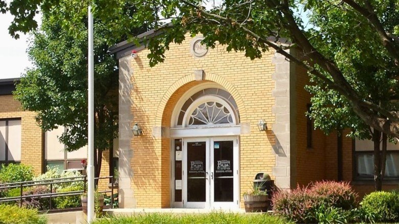 Plymouth, Ohio Village Hall building exterior