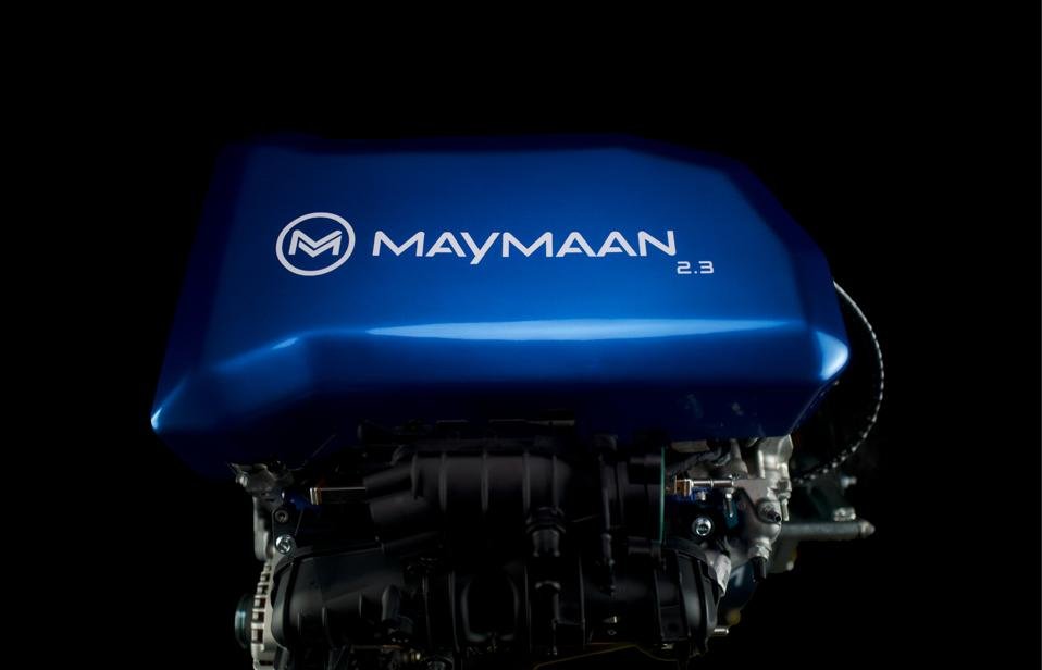 MayMaan Aquastroke 2.3 liter engine