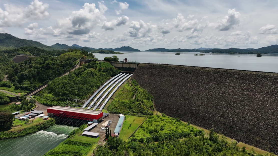 The Batang Ai Hydroelectric Plant.
