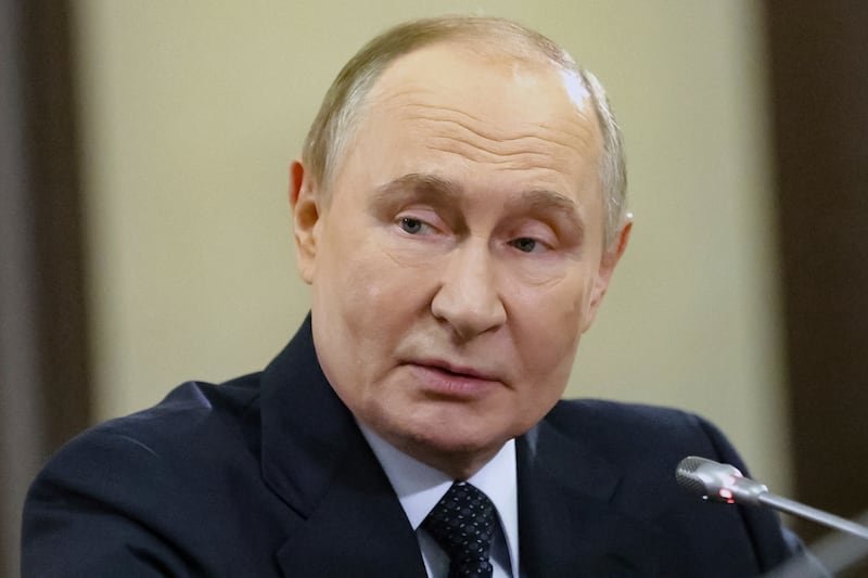 EU sanctions are having an impact on Russia, Ursula von der Leyen has insisted. Photograph: Mikhail Sinitsyn/ Sputnik/ Kremlin Pool via AP