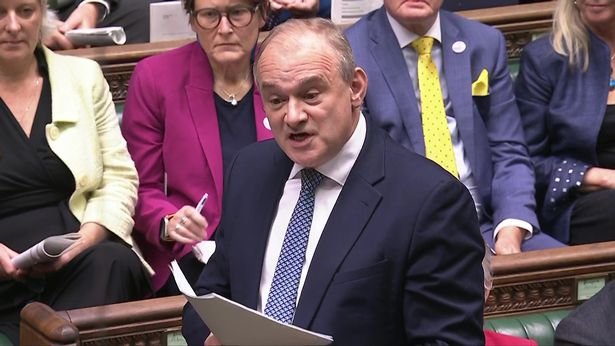 Lib Dem leader Sir Ed Davey described sky high energy bills a "national scandal"