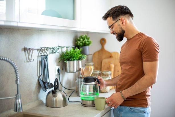 Kettles use up a lot of power to boil water quickly