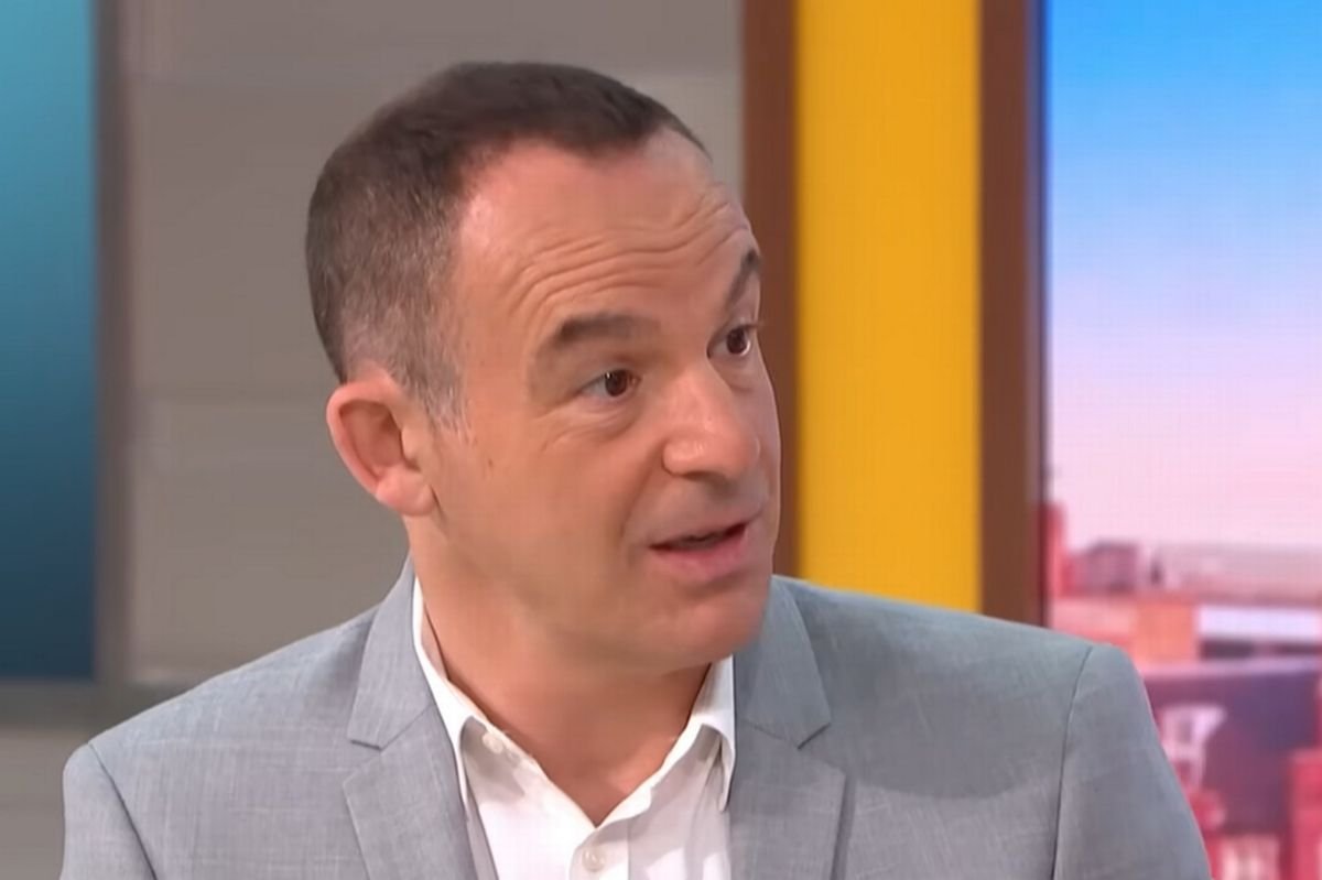 Martin Lewis speaking on ITV