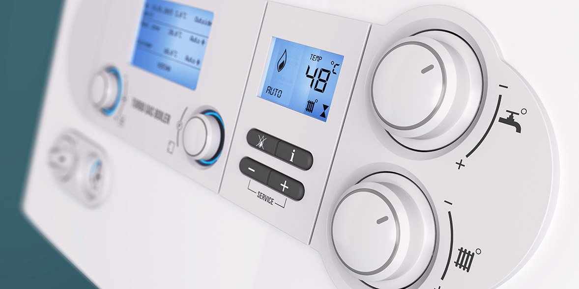 Boiler control panel