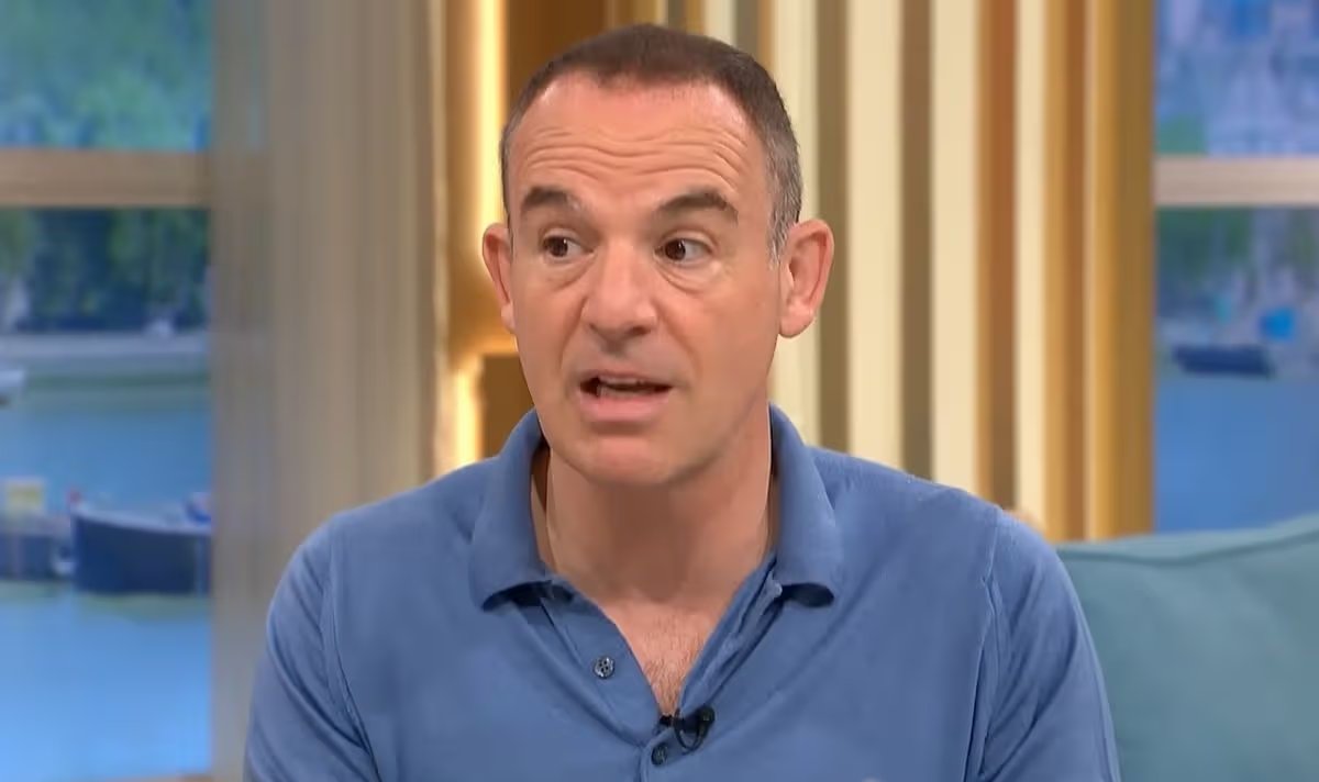Martin Lewis speaking on ITV