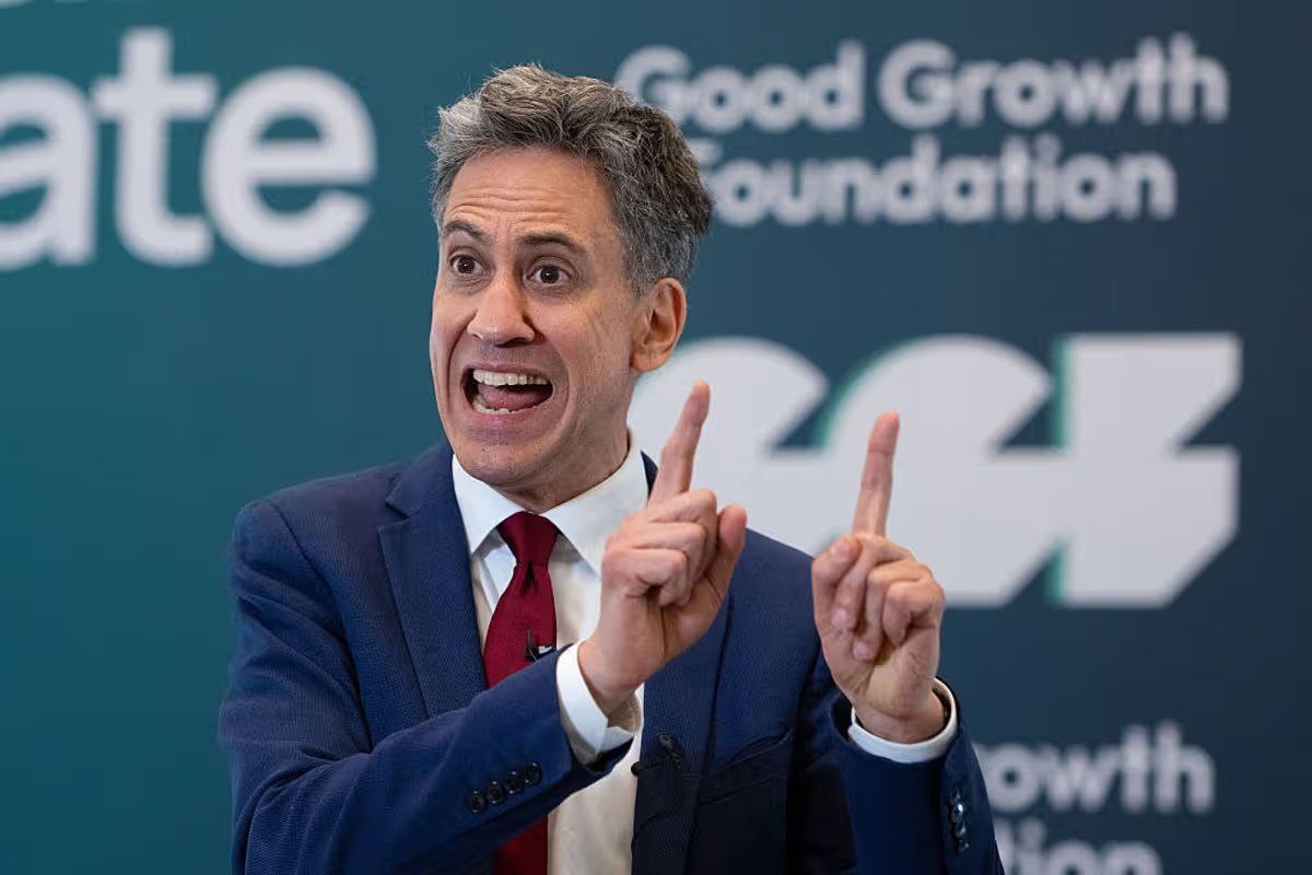 Ed Miliband, UK Secretary of State for Energy Security and Net Zero, addressed the National Growth Debate