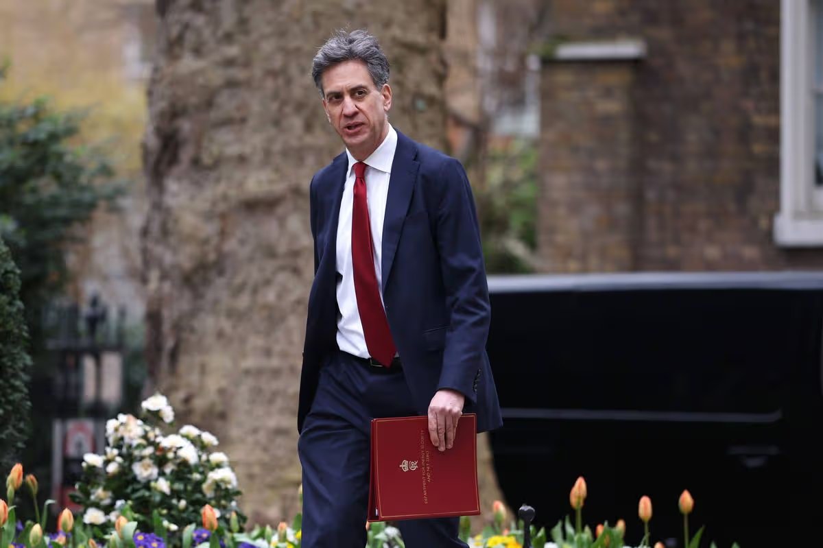 Energy Secretary Ed Miliband