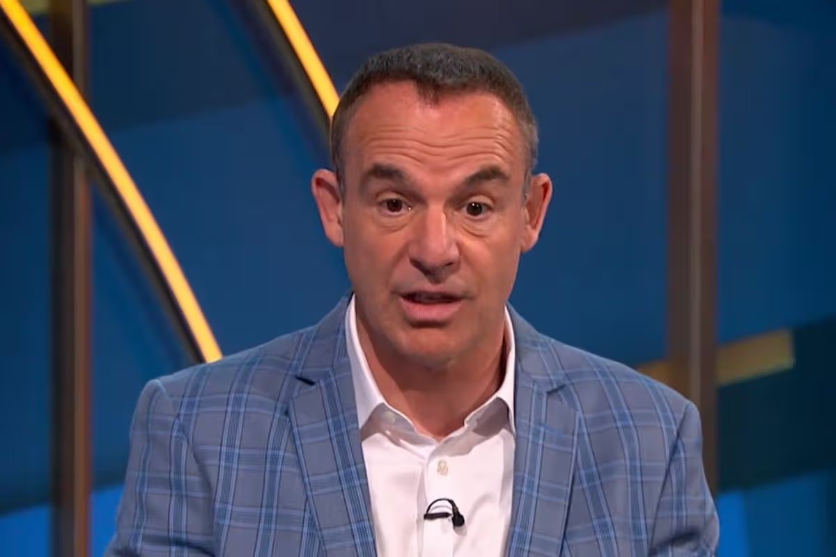 Martin Lewis presenting the Martin Lewis Money Show Live on ITV