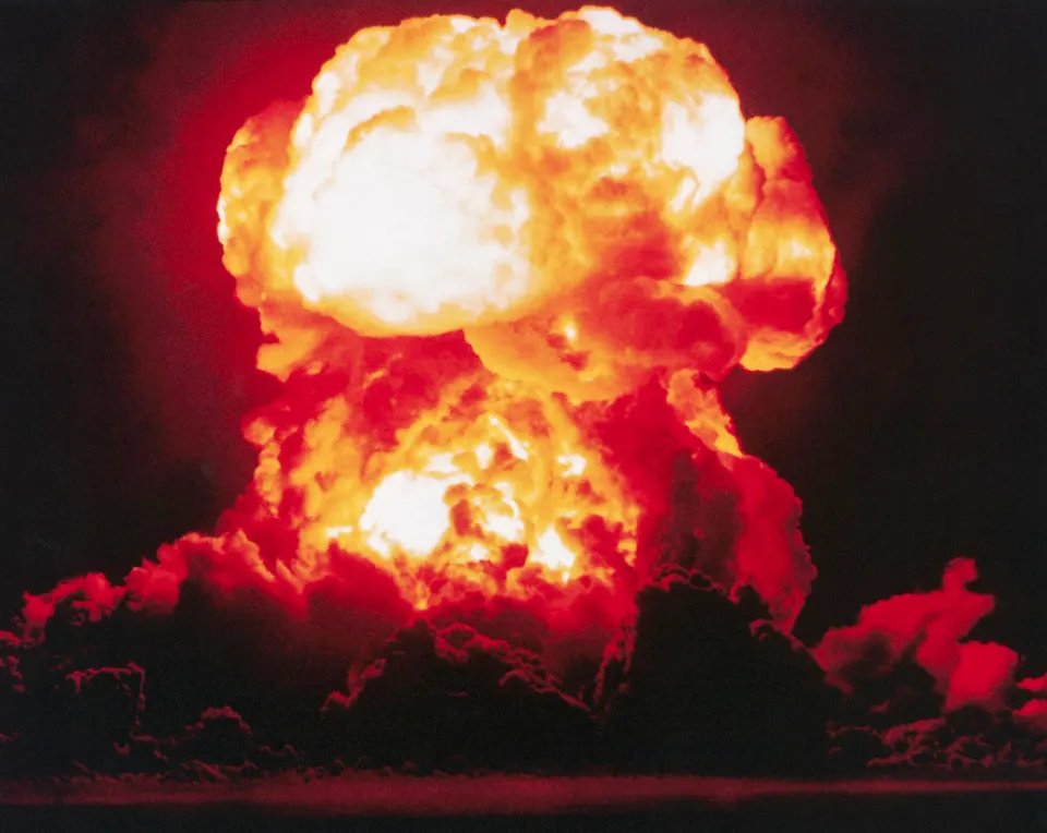Mushroom Cloud from a Nuclear Test