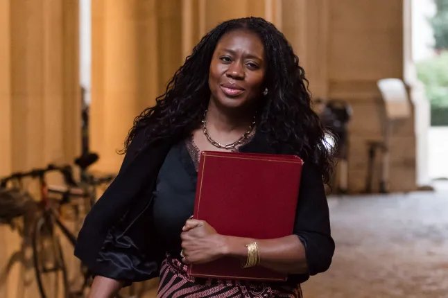 Mandatory Credit: Photo by Wiktor Szymanowicz/Shutterstock (17226994bb) Secretary of State for Energy Security and Net Zero Miatta Fahnbulleh arrives in Downing Street to attend the weekly Cabinet meeting. Cabinet Meeting in Downing Street, London, UK - 20 Oct 2026