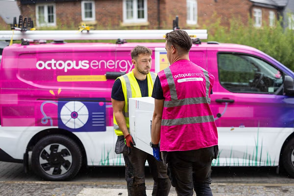 Engineers from Octopus Energy